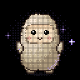The pixel-art Jollybot avatar from the Muse Gadgets SDK
